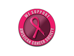 We Support the American Cancer Society Logo