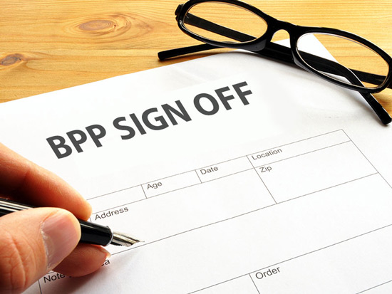 BPP Sign Off